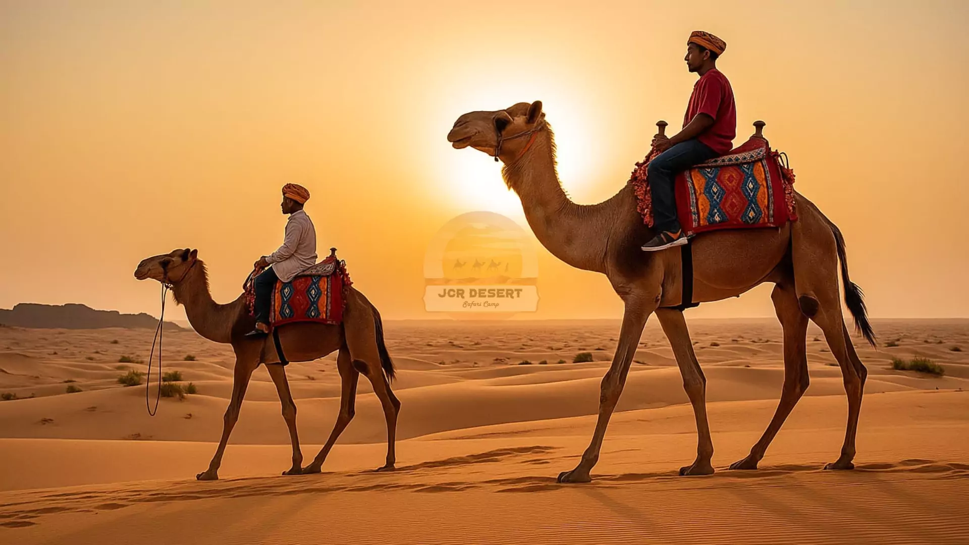 camel safari in jaisalmer