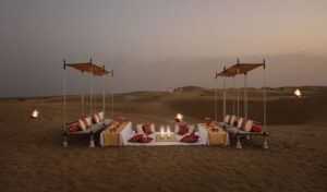 Dinner on the Sand Dunes