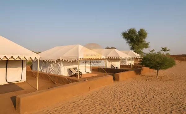 Desert Camp in Sam Sand Dunes