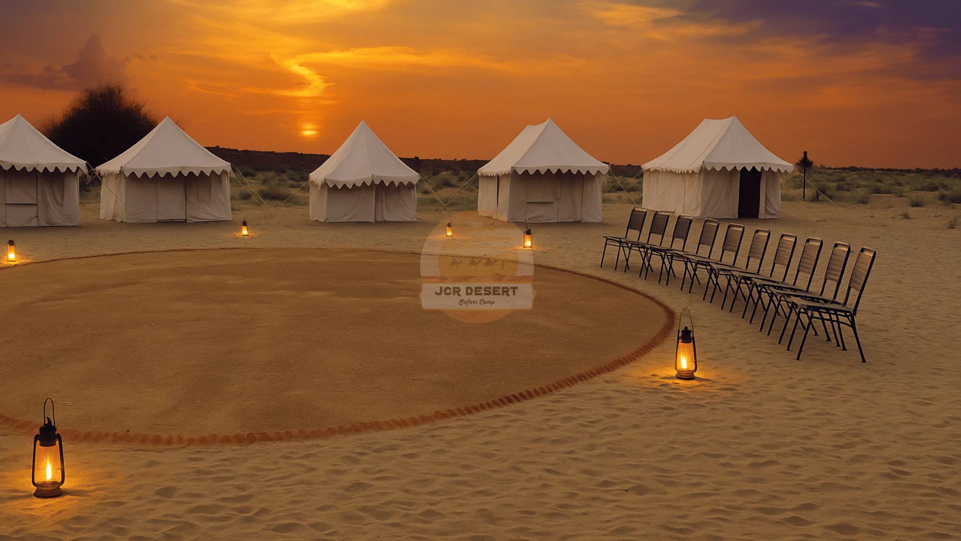 Tent Camp In Jaisalmer