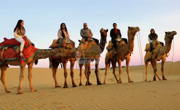 camel ride in jaisalmer