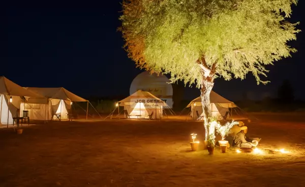 desert camp in osian