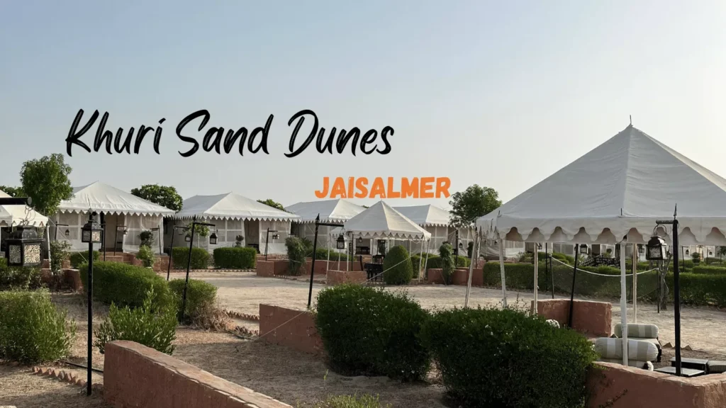 khuri sand dunes jaisalmer