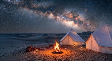 desert camping stargazing jaisalmer