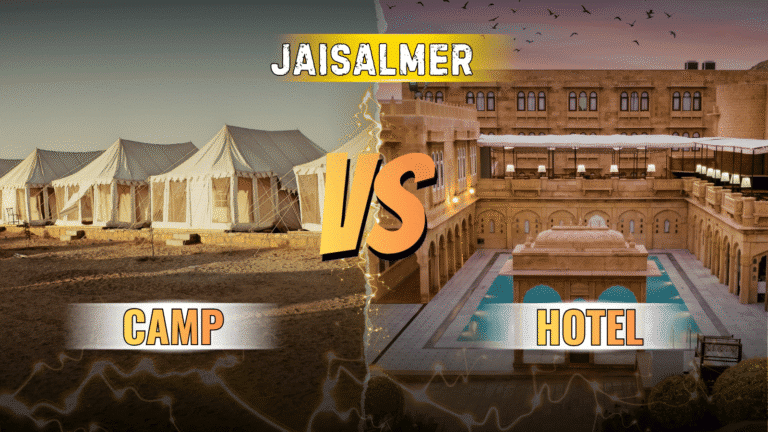 desert camp vs hotel